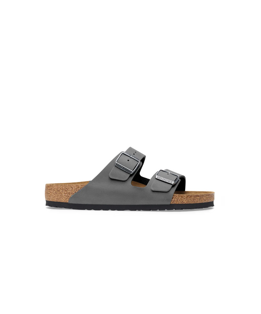 Birkenstock Arizona Oiled Leather Iron Soft Footbed Sandals