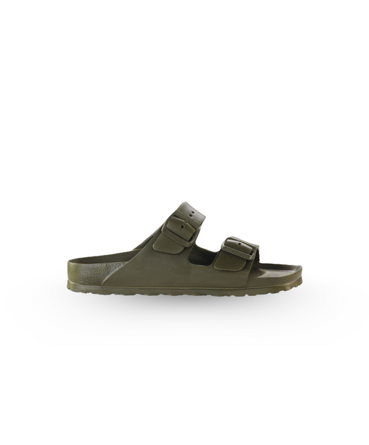 Birkenstock Arizona EVA Khaki Khaki Buckle Sandals