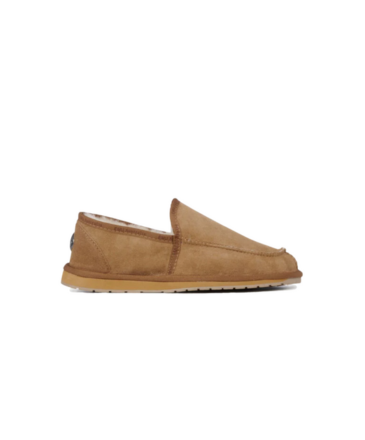 Emu Platinum Hume Chestnut Mens Slippers