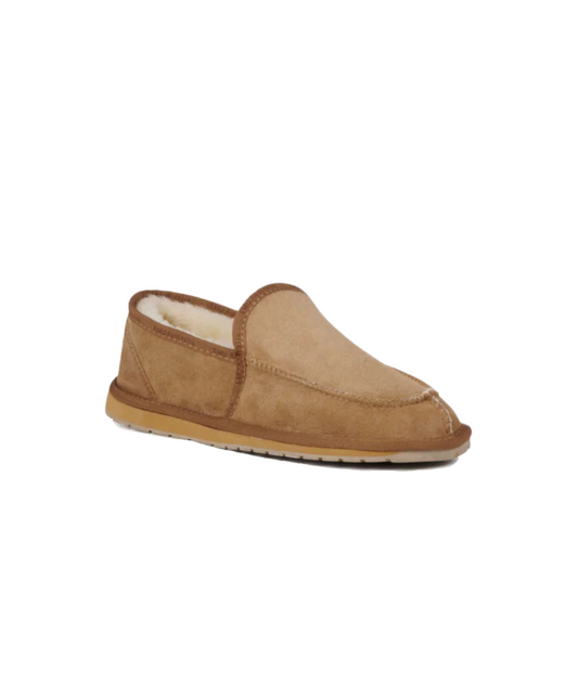 Emu Platinum Hume Chestnut Mens Slippers